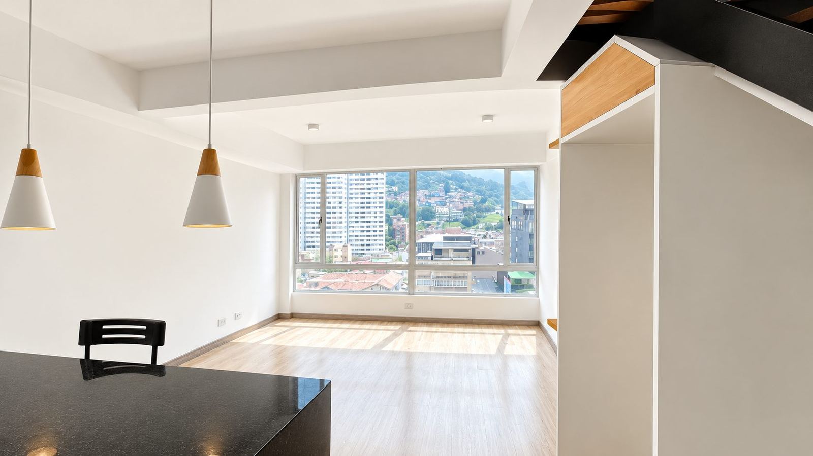 Sala con vista panorámica